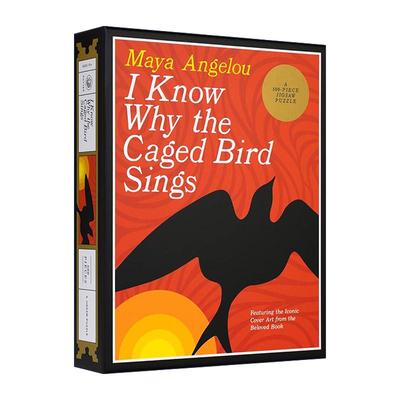 英文原版 I Know Why The Caged Bird Sings 我知道笼中鸟为何歌唱 500片拼图 玛雅?安吉洛 英文版 进口英语原版书籍