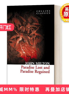 英文原版 Paradise Lost and Paradise Regained 失乐园和复乐园 Collins Classics 柯林斯经典系列 英文版 进口英语原版书籍