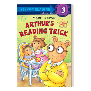 英文版 书籍 Reading Trick Arthur into 进口英语原版 英文原版 亚瑟小子 Step