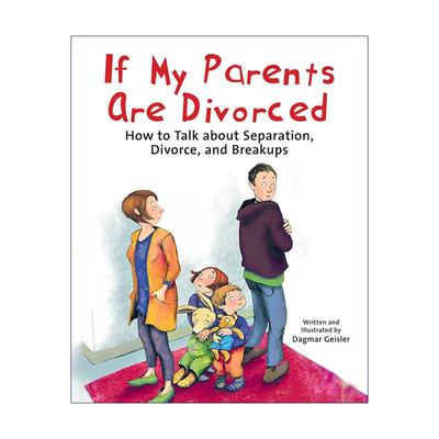 英文原版 If My Parents Are Divorced 如果爸妈离婚了 儿童安全教育 精装绘本 英文版 进口英语原版书籍
