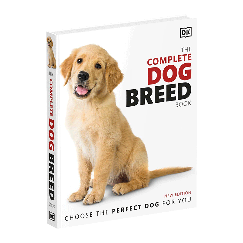 英文原版 The Complete Dog Breed Book 完整的狗类品种书 超420个狗狗品种参考面板图册 护理照顾基础知识 DK百科 进口英语书籍
