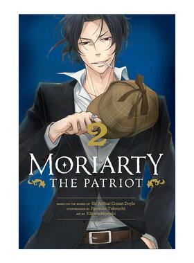 英文原版 Moriarty the Patriot  Vol. 2 忧国的莫里亚蒂 漫画卷二 英文版 进口英语原版书籍