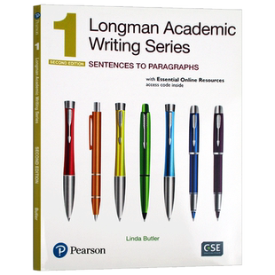 朗文学术写作系列1 从句子到段落 英文原版 Longman Academic Writing Series 1 Sentences to Paragraphs 培生写作指导书 英文版