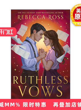 英文原版 Ruthless Vows 残酷誓约 魔法信件2 丽贝卡·罗斯战时奇幻爱情小说 魔法之河系列作者 英文版 进口英语原版书籍