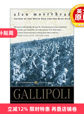 英文原版 Gallipoli 加利波利 一场一战战役 英国达夫·库珀奖 英文版 进口英语原版书籍