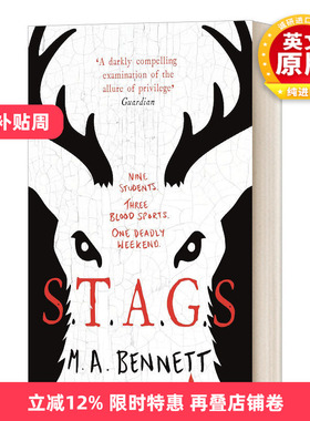 英文原版 STAGS 雄鹿 英文版 进口英语原版书籍