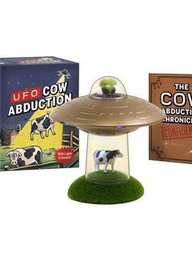 英文原版小说 UFO Cow Abduction 不明飞行物牛绑架 英文版 进口英语原版书籍