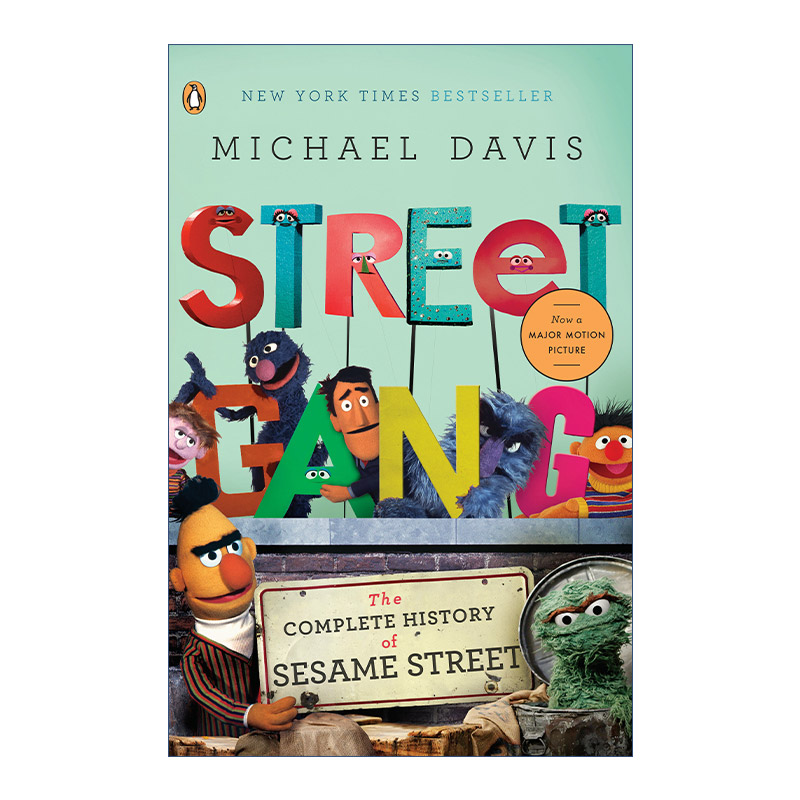英文原版 Street Gang街头帮派 Sesame Street芝麻街的完整历史 Michael Davis英文版进口英语原版书籍