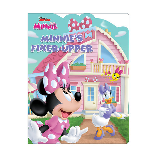 英文原版 Minnie Minnie's Fixer-Upper 米妮需要装修的房子 Disney迪士尼宝宝睡前童话故事书 友谊故事 英文版 进口英语原版书籍