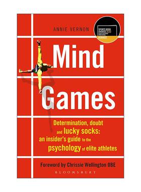 英文原版 Mind Games 心理游戏 成为运动员的心理指南 Annie Vernon 英文版 进口英语原版书籍