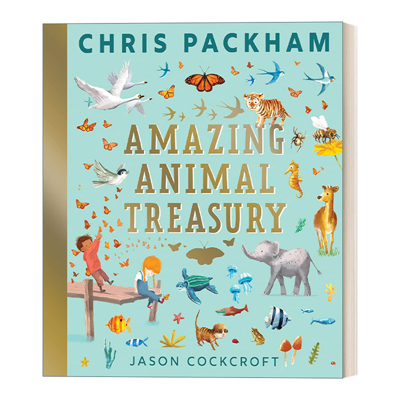 英文原版 Amazing Animal Treasury 神奇的动物世界 精装插画科普绘本 英文版 进口英语原版书籍
