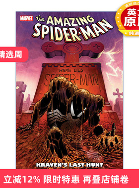 英文原版 Spider-Man Kraven's Last Hunt 蜘蛛侠 猎人克莱文的最后狩猎 漫威漫画 J.M. Dematteis 英文版 进口英语原版书籍