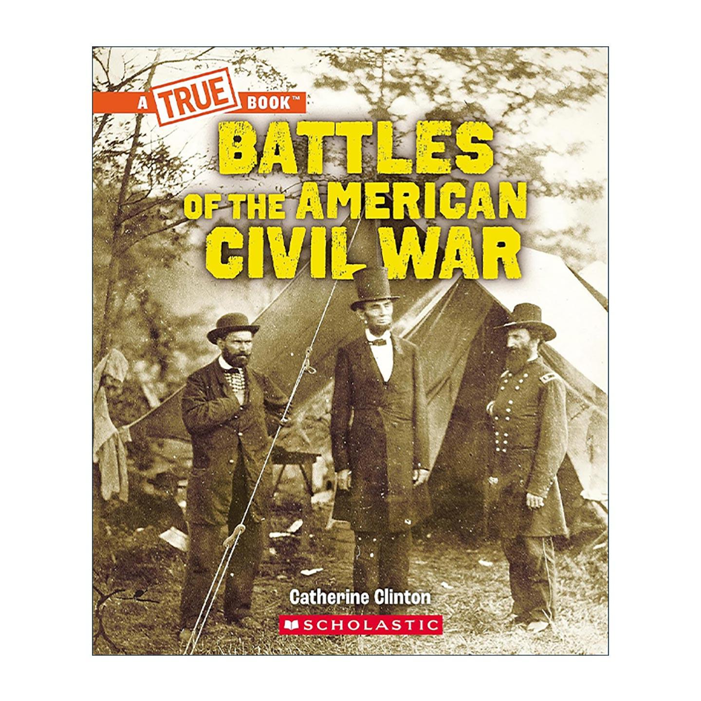 英文原版 Battles of the American Civil War 学乐真相 历史系列之美国内战 英文版 进口英语原版书籍