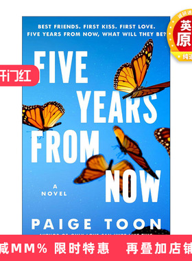 英文原版 Five Years from Now 五年之后 女性浪漫小说 Paige Toon 英文版 进口英语原版书籍