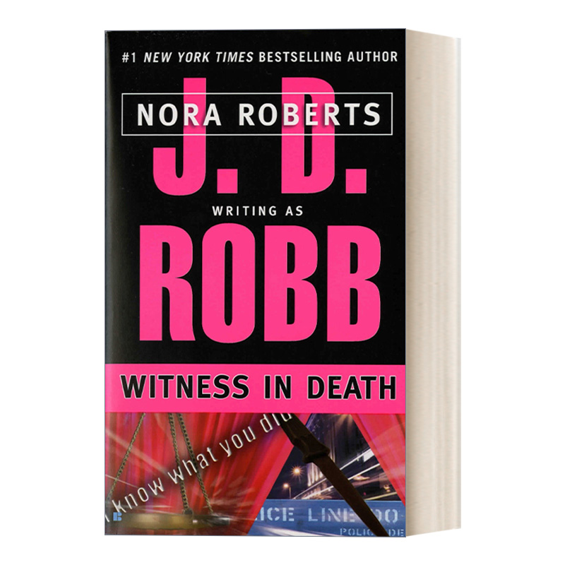 英文原版 Witness in Death In Death 10 死亡系列10 证人 女侦探悬疑推理小说 J. D. Robb 英文版 进口英语原版书籍