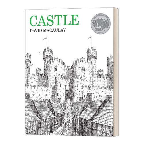 英文原版 Castle 城堡 凯迪克奖作者大卫麦考利古建筑 David Macaulay 英文版 进口英语原版书籍儿童全英语书