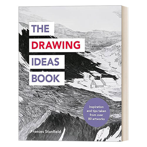 英文原版 The Drawing Ideas Book 绘画的想法构思 英文版 进口英语原版书籍