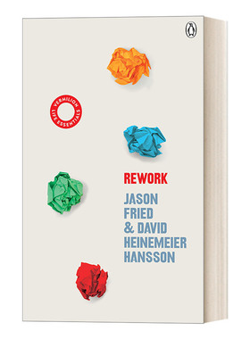英文原版 ReWork 重来 更为简单有效的商业思维 贾森·弗里德 新版 英文版 进口英语原版书籍