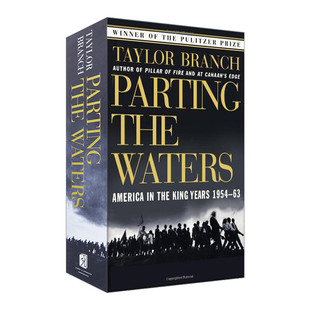 英文版 书籍 Waters 奋起与挣扎 普利策奖得主作品 美国民权运动 the 分水岭 进口英语原版 英文原版 泰勒布兰奇 Parting