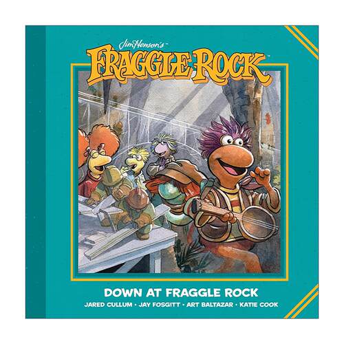英文原版 Jim Henson's Fraggle Rock Down at Fraggle Rock 布偶奇遇记 儿童奇幻冒险漫画 美国木偶大师吉姆·汉森 英文版