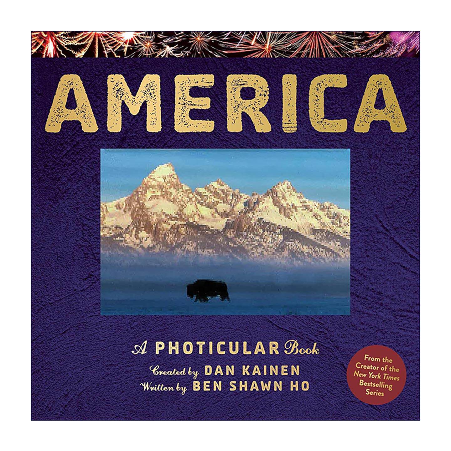 英文原版 American 光与影视觉书系列 美国 3D立体动画书 英文版 进口英语原版书籍