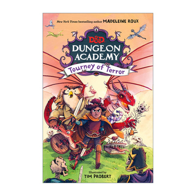 英文原版 Dungeons & Dragons Dungeon Academy Tourney of Terror 龙与地下城 地下城学院之恐怖大会 英文版 进口英语原版书籍