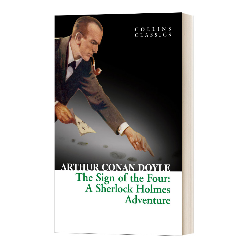 现货 四签名 福尔摩斯探案集 英文原版 The Sign of the Four 柯南道尔 柯林斯经典系列