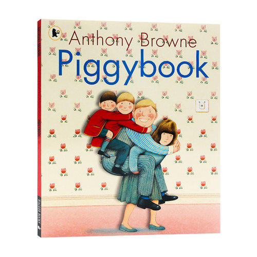 朱家故事 英文原版绘本 Piggybook 安东尼布朗 Anthony Browne 吴敏兰推荐书单 英文版儿童英语启蒙图画故事书 平装进口原版书籍