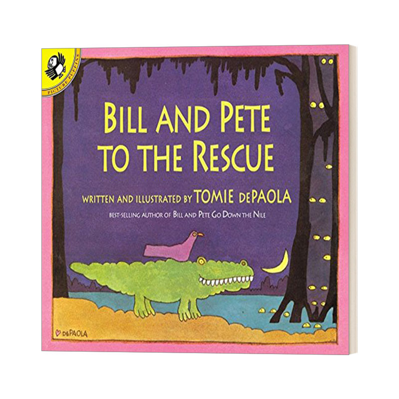 英文原版 Bill and Pete to the Rescue 比尔和皮特是大救星 4-8岁儿童动物友谊主题绘本 凯迪克奖得主 英文版 进口英语原版书籍