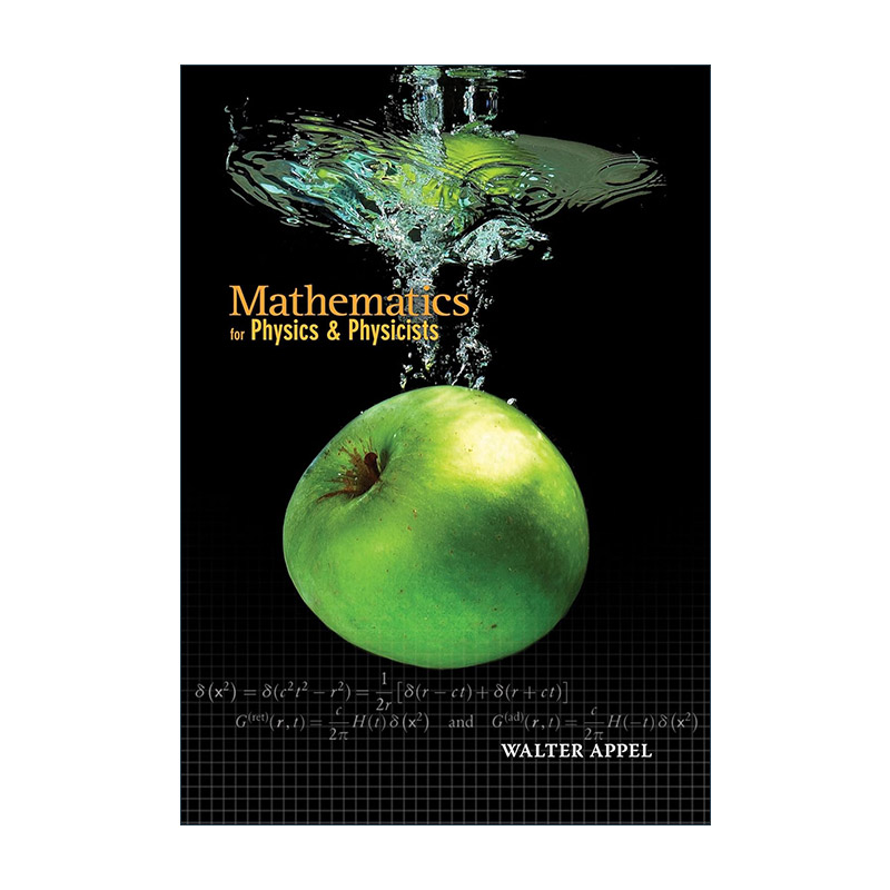 英文原版 Mathematics for Physics and Physicists 数学物理 Walter Appel 精装 英文版 进口英语原版书籍