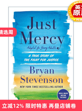 英文原版 Just Mercy 正义的慈悲 美国司法中的苦难与救赎 青少年版 Bryan Stevenson 英文版 进口英语原版书籍
