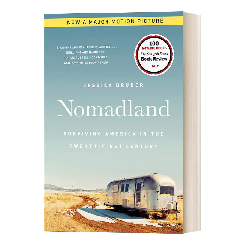 英文原版小说 Nomadland 无依之地 同名电影小说 游牧地 纪实文学小说 入选纽约时报2017年百本好书 英文版 进口英语原版书籍