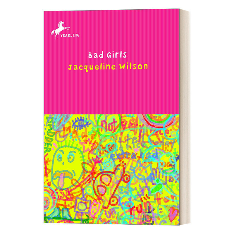 英文原版 bad girls 坏女孩儿 儿童友谊校园幽默小说 jacqueline