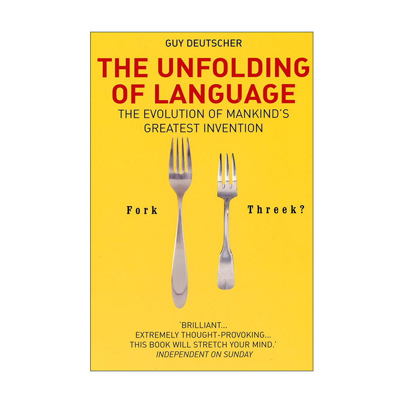 英文原版 The Unfolding Of Language 语言的展开 人类语言的演变 盖伊·多伊彻 英文版 进口英语原版书籍