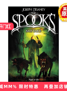 英文原版 The Spook's Mistake 沃德斯通编年5 猎魔人的失误 Joseph Delaney畅销青少年奇幻冒险小说 英文版 进口英语原版书籍