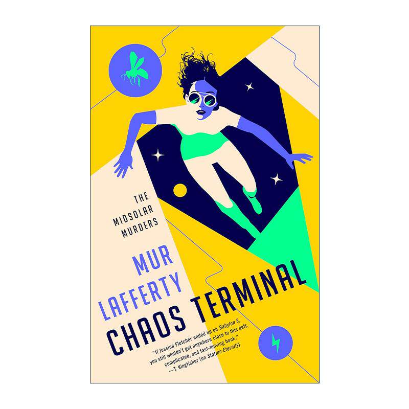 英文原版 Chaos Terminal The Midsolar Murders 02 混沌终点站 太阳系中部谋杀案系列2 科幻小说 英文版 进口英语原版书籍