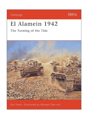 英文原版 El Alamein 1942 二战阿拉曼战役 战争历史系列 英文版 进口英语原版书籍
