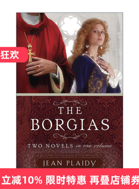 英文原版 The Borgias 波吉亚家族 历史小说 Jean Plaidy 英文版 进口英语原版书籍