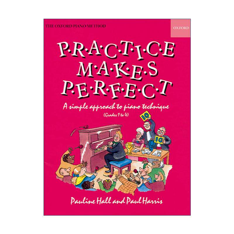 英文原版 Practice makes Perfect Piano 牛津钢琴时光 练习提升技巧 ABRSM英皇考级钢琴启蒙教材 英文版 进口英语原版书籍