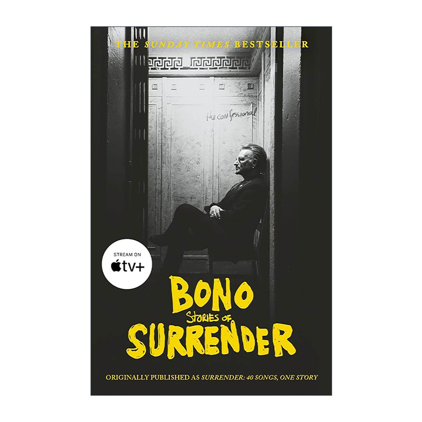英文原版 Surrender U2主唱Bono自传 一个摇滚明星的回忆录 比尔盖茨荐书 英文版 进口英语原版书籍