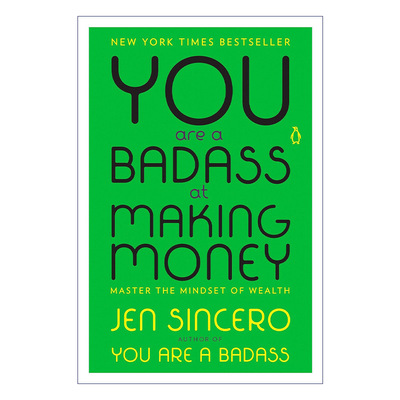 英文原版 You Are a Badass at Making Money 赚钱好手 助你掌握理财术 积累财富的思维模式 Jen Sincero 英文版 进口英语书籍