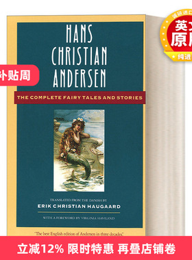 英文原版 Hans Christian Andersen The Complete Fairy Tales and Stories Anchor Folktale Library  安徒生童话全集 进口书籍