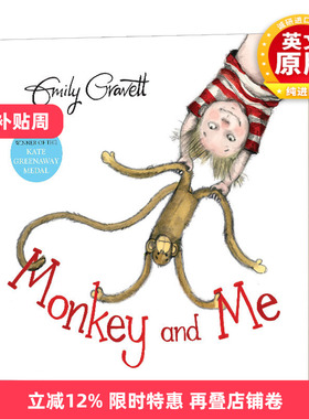 英文原版 Monkey and Me 猴子与我 英文版 进口英语原版书籍儿童全英语书