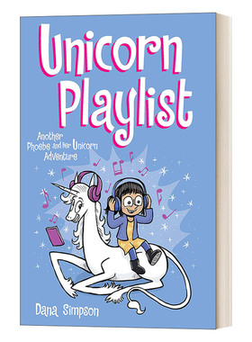英文原版 Unicorn Playlist 菲比和她的独角兽14 儿童漫画小说 英文版 进口英语原版书籍