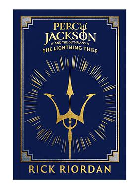 英文原版 Percy Jackson and the Olympians The Lightning Thief 波西·杰克逊与神火之盗 精装插画布面收藏版 进口英语原版书籍