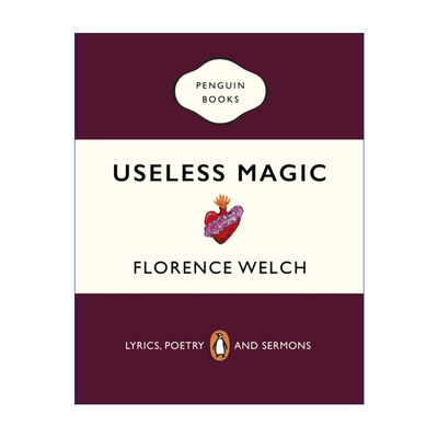 英文原版 Useless Magic 机器姐芙萝伦丝·威尔奇歌词集 Florence + the Machine主唱 英文版 进口英语原版书籍