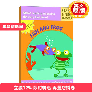 英文原版绘本 Fish and Frog Brand New Readers 小鱼与青蛙 儿童绘本 Candlewick分级读物 英文版 进口英语原版书籍