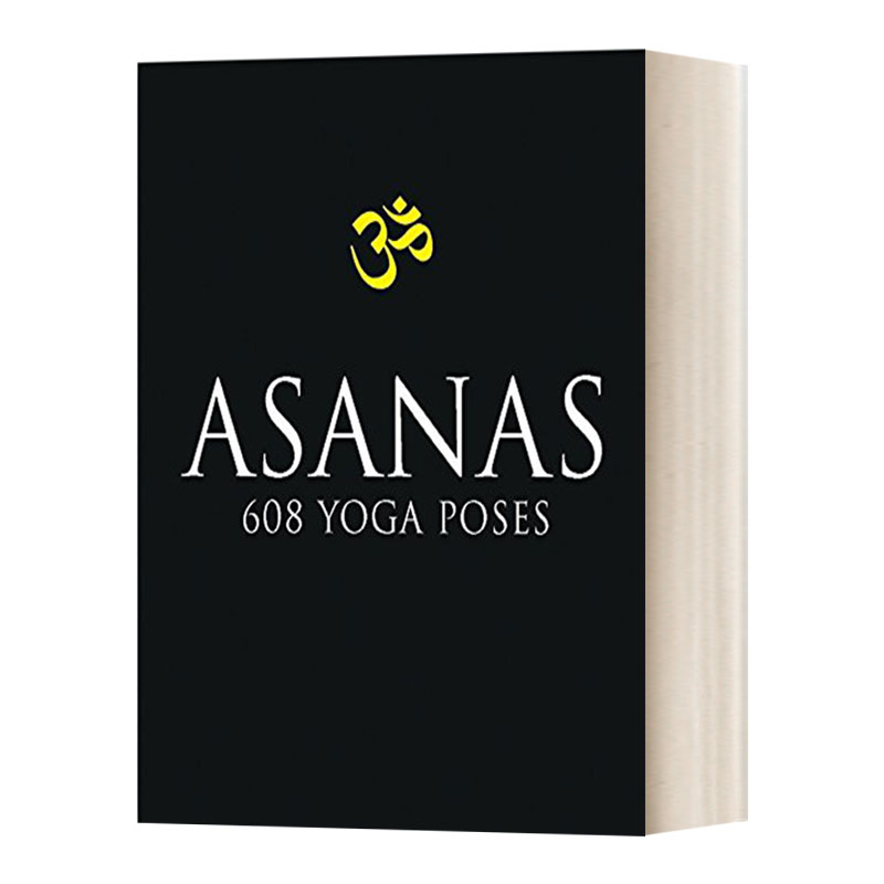 英文原版 Asanas 608 Yoga Poses 608种瑜伽体式 世界瑜伽大师Dharma Mittra 英文版 进口英语原版书籍