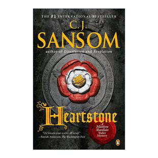 Sansom Heartstone Mysteries Shardlake 英文原版 都铎疑云 英文版 Matthew 心石 卷五 书籍 进口英语原版 小说