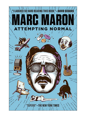 英文原版 Attempting Normal 尝试正常 脱口秀演员Marc Maron马克·马龙自传 英文版 进口英语原版书籍